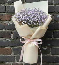 Букет цветов из:  Гипсофила в Среднеколымске