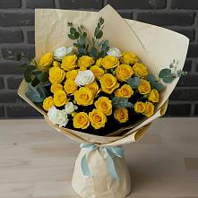 Букет цветов из:  Розы #REPLACE_PRED# Среднеколымске