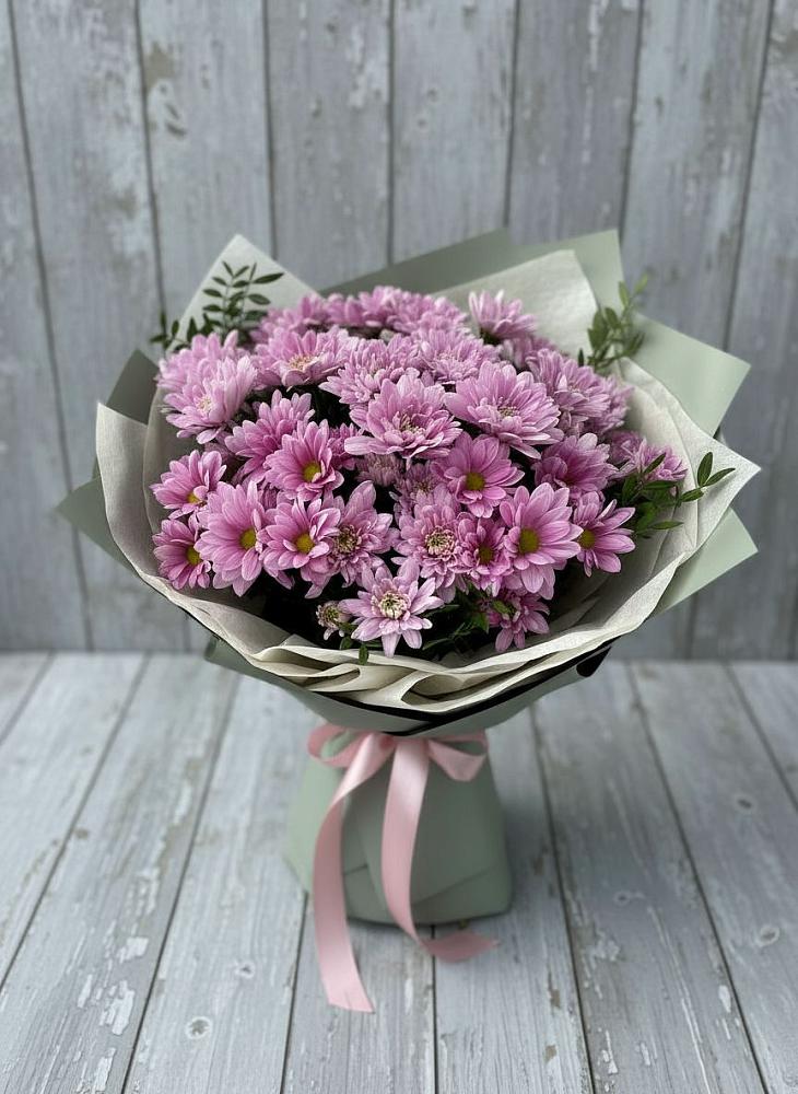 Букет цветов из: Хризантемы в Среднеколымске