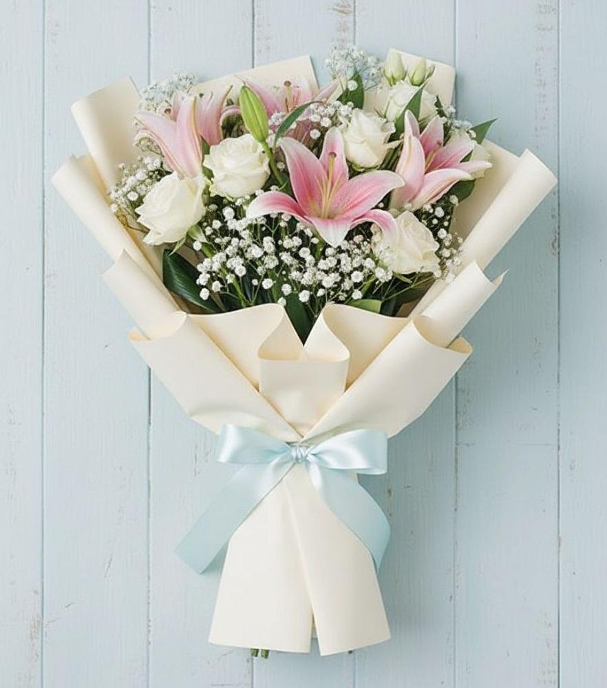 Букет цветов из: Лилии в Среднеколымске