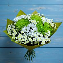 Букет цветов из:  Хризантемы в Среднеколымске