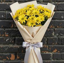 Букет цветов из:  Хризантемы в Среднеколымске