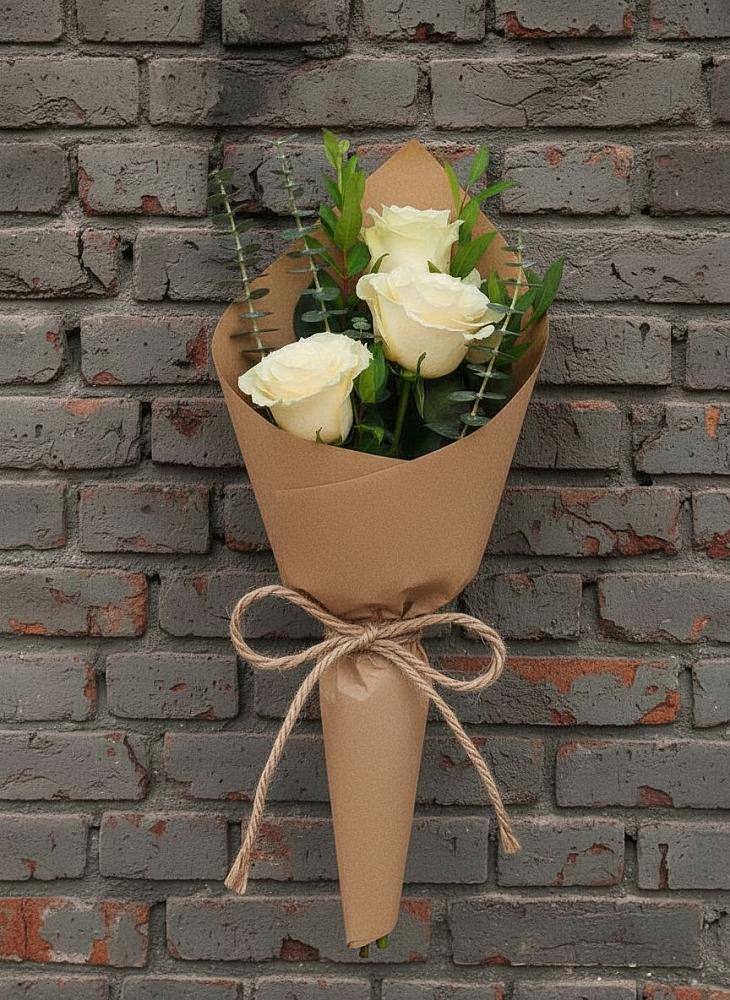 Букет цветов из: Розы в Среднеколымске