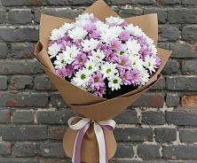 Букет цветов из:  Хризантемы в Среднеколымске