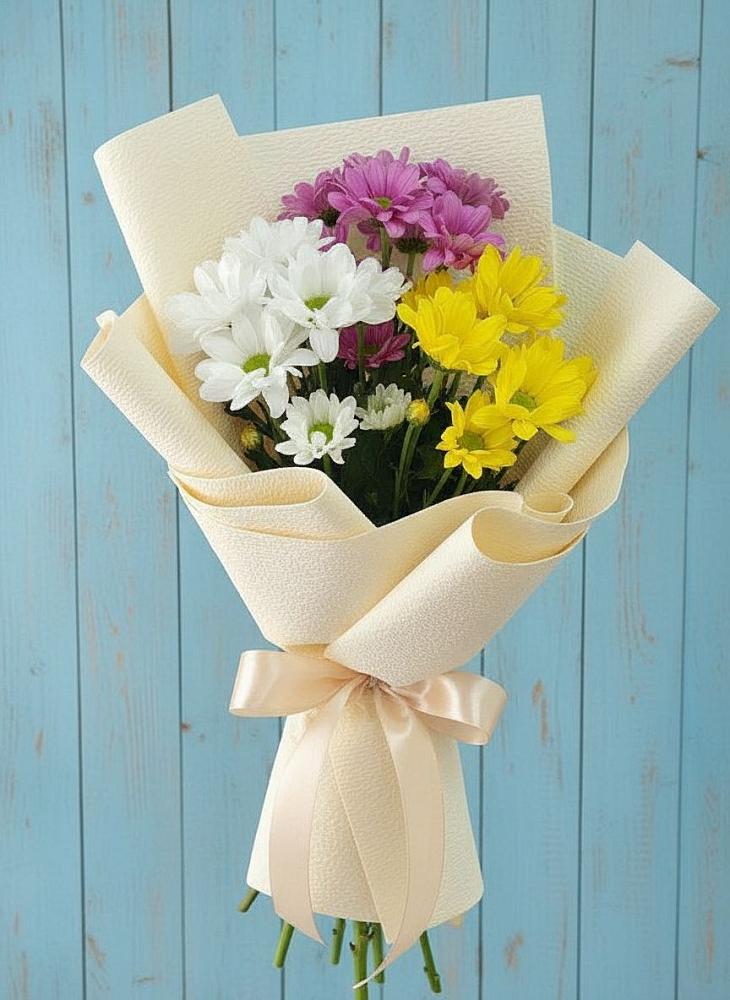 Букет цветов из: Хризантемы в Среднеколымске